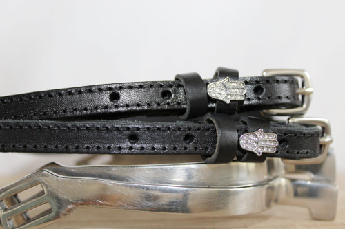 Mane Jane Silver Bling Hand Spur Straps