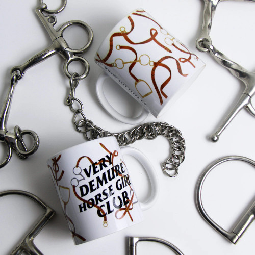 Very Demure Horse Girl Club Coffee Mug - 11 oz.