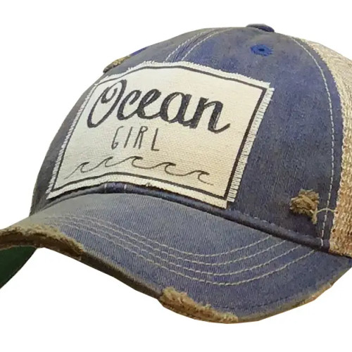 Ocean Girl Trucker Hat Baseball Cap