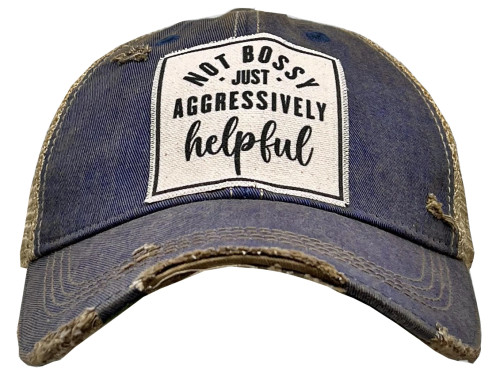 Not Bossy Just Aggressively Helpful Trucker Hat Baseball Cap