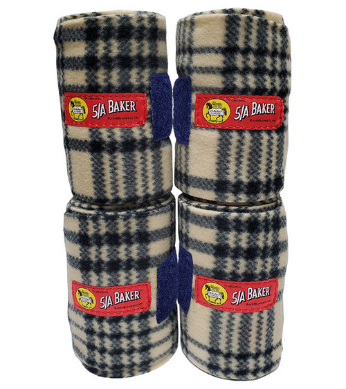 5/A Baker® Bakerfleece Polo Bandages - Navy - Set of 4