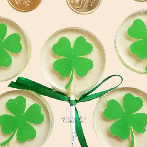 Sweet Caroline Confections St. Paddy's Day Lollipops - Irish Cream