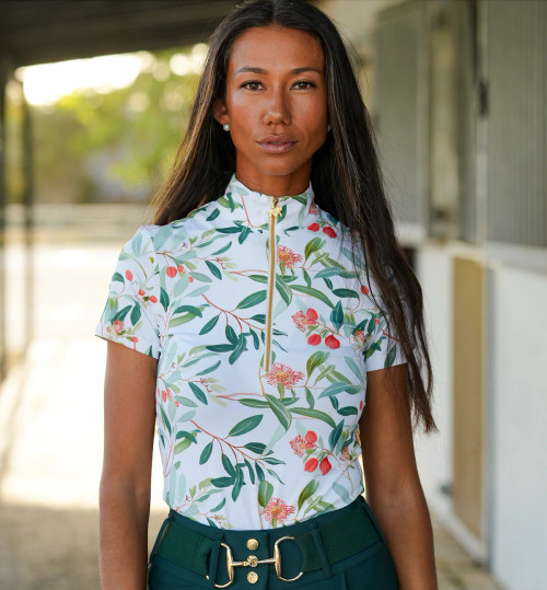 Novella® Short Sleeve Sun Shirt - The Peaches