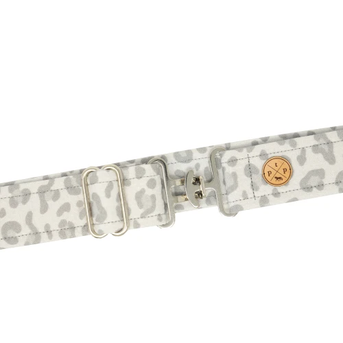 Adult Belt - Grey Leopard - 1.5" Wide