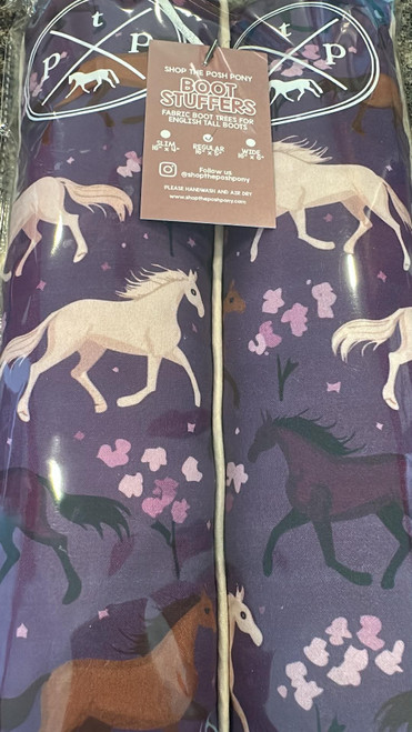 Posh Pony Boot Stuffers - Lavender Horses