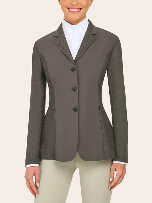 R.J. Classics Ladies Harmony Evo Mesh Show Coat - Taupe