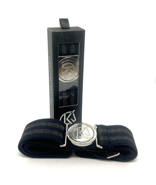 KL Select Adjustable Belt - Navy/Navy Glitter