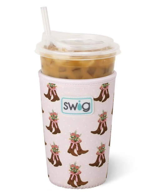 Swig Cowgirl Coquette Iced Cup Coolie (22oz)
