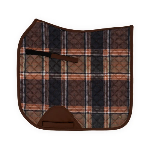 Sixteen Cypress Field Plaid & Hickory Dressage Pad