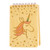 Magical Unicorn Wood Mini Notepad