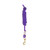 5/8" Nylon Lead  with Snap - 8' Length - Purple