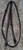 Black Oak Round Raised Fancy Stitch Standing Martingale