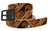 C4 Classic Belt - Horse on the L O O S E - Dressage Brown Belt with Black Buckle