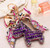 Pony Crystal Key Chain - Purple 