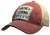 America Strong Trucker Hat Baseball Cap in Dark Red