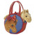 7" Plush Horse in Pretty Bow Purse