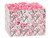 Pink Blossoms Basket Box, Large 10.25x6x7.5"