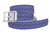 C4 Classic Belt - Horseshoes Periwinkle Belt with Buckle