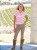 Goode Rider Girls Iconic Polo - Pink Stripe