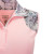 Arista Midsummer Mesh Sleeveless Quarter Zip - Pink Floral