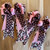 Pink & Brown Leopard Show Bows