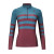 Arista Quarter Zip - Triple Bar Sapphire & Wine - Fall Weight