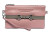 Tucker Tweed Wellington Wristlet - Rose/Grey