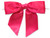 5" Hot Pink Pre-Tied Satin Gift Bow with Twist Tie