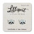 Lilliput Post Earrings - Raccoon 