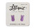 Lilliput Post Earrings - Purple Marshmallow Easter Bunny