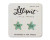 Lilliput Post Earrings - Aqua Starfish