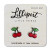 Lilliput Post Earrings - Cherry 