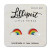 Lilliput Post Earrings - Rainbows