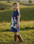 Blue Ribbon Equestrian Dress