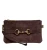 Tucker Tweed Wellington Wristlet - Espresso Suede