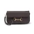 Tucker Tweed Wellington Convertible Pochette - Espresso Gold Bit