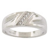 .925 Silver Modern Engagement Band