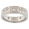 .925 Silver Princess Engagement Band