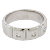 .925 Silver Modern Style Engagement Band