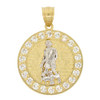 10k Gold Saint Roch Pendant