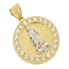 10k Gold Saint Roch Pendant