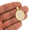 10k Gold Saint Christopher Pendant
