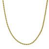 Hollow 10k Gold 3mm Rope Chain