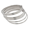 Silver Smooth 7-Day Bangle