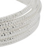 Silver Pitted Textured 7-Day Bangle