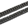 Black Rhodium Brass All Black 2 Row Tennis Bracelet