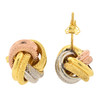 10k Gold Celtic Knot Style Earrings
