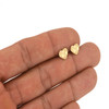 10k Gold Heart Earrings