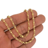 Solid 10k Gold 3mm Turkish Link Chain