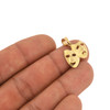 10k Gold Smile Now Cry Later Pendant